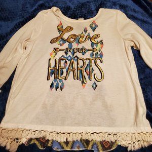 Girl long sleeve shirt